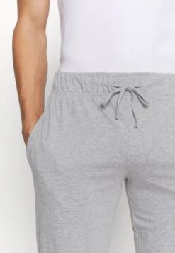 Pier One 2 Pack - Pantalón De Pijama - Mottled Dark Grey/Mottled Grey -Ropa De Hombre Ventas 929d35d0429945df8587870b42149ffc