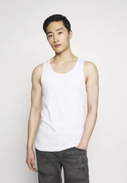 Pier One 3 Pack - Top - White/Black -Ropa De Hombre Ventas 96ee9a2668014691b3772c4bedb56cba