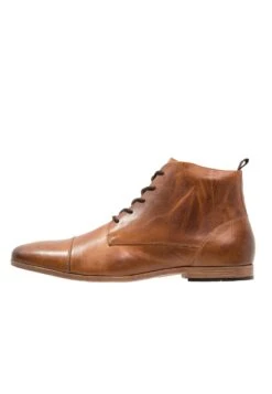 Pier One Botines Con Cordones - Cognac