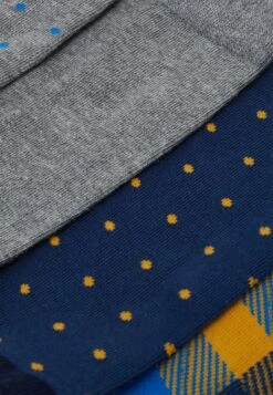 Pier One 5 Pack - Calcetines - Yellow/Dark Blue/Grey -Ropa De Hombre Ventas 9d4a798f9c51493f9bb8a968fc365c45