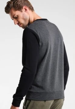 Pier One Sudadera - Mottled Dark Grey -Ropa De Hombre Ventas 9f0c5f78c1bb43238fa528048d06c344