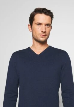 Pier One 2Pack - Jersey De Punto - Dark Blue -Ropa De Hombre Ventas a100675efbd845fb8402740836b4102d