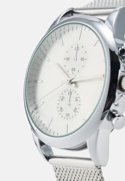 Pier One Unisex - Cronógrafo - Silver-Coloured -Ropa De Hombre Ventas a3b13f9297e1480998985e1a2a89197f