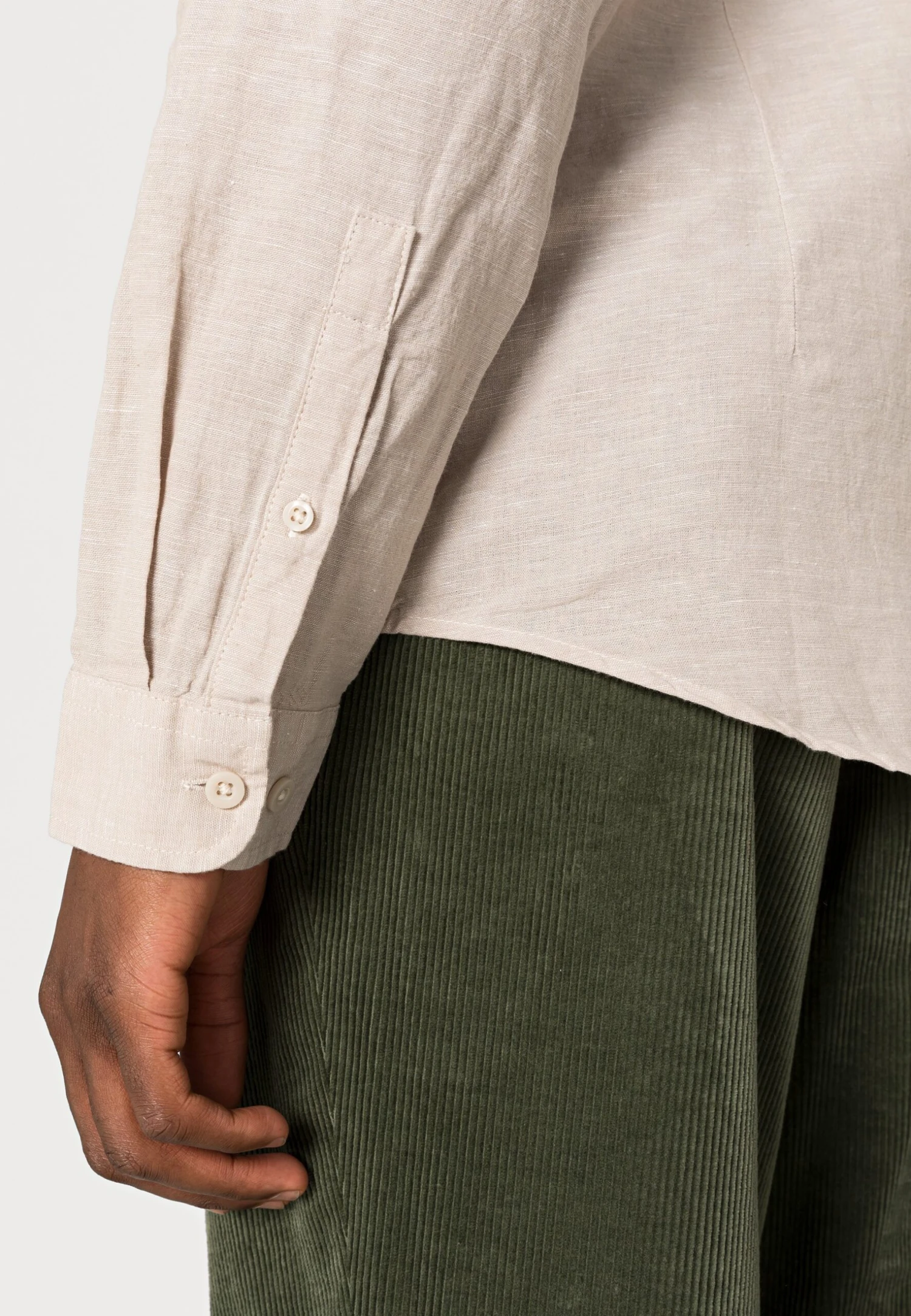 Pier One Camisa - Mottled Beige 7 Pier One Camisa - Mottled Beige - Imagen 5