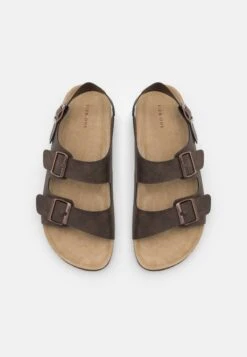 Pier One Unisex - Sandalias - Dark Brown -Ropa De Hombre Ventas a689817c07e34f47aa63a98de89f094a