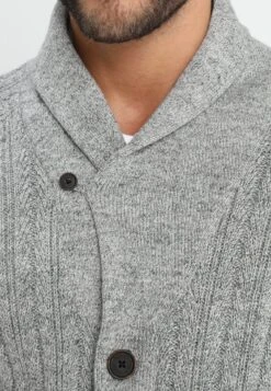 Pier One Chaqueta De Punto - Mottled Dark Grey -Ropa De Hombre Ventas a81bf8b9d0cc4071ae6e5334e2ae0b0e