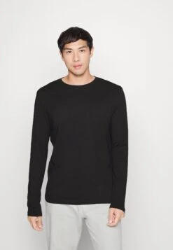 Pier One 5 Pack - Camiseta De Manga Larga - Light Grey/White/Black -Ropa De Hombre Ventas b0a1cdb8bff64936aa51fba3404c414c