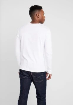 Pier One Camiseta De Manga Larga - White -Ropa De Hombre Ventas b2c53e1239ce4cbb97e2f4dd1a88ae6b