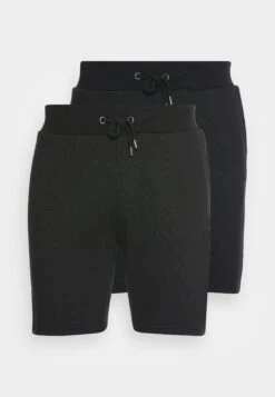 Pier One 2 Pack - Shorts - Black 12 Pier One 2 Pack - Shorts - Black -Ropa De Hombre Ventas b365d4ee255148078cac809a78f1a1a1