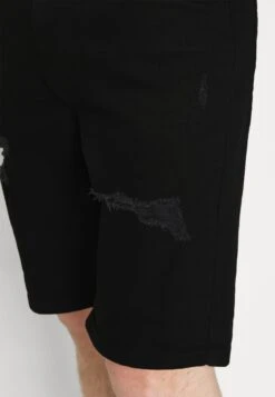 Pier One Unisex 2 Pack - Shorts Vaqueros - Blue/Black Denim -Ropa De Hombre Ventas b45052168dc84bbe94a039bf85b784c6