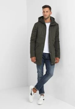 Pier One Parka - Dark Green 8 Pier One Parka - Dark Green -Ropa De Hombre Ventas b574717ab36948b8a36a41560e4f2b55
