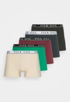 Pier One 5 Pack - Culotte - Beige/Green/Bordeaux -Ropa De Hombre Ventas bc7bad60932445cabd41ffd20695bb0b