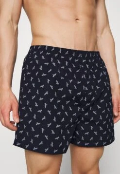 Pier One 5 Pack - Boxer - Dark Blue/Bordeaux/ Blue -Ropa De Hombre Ventas bf5b61022dd14e078114fe4139261cf8