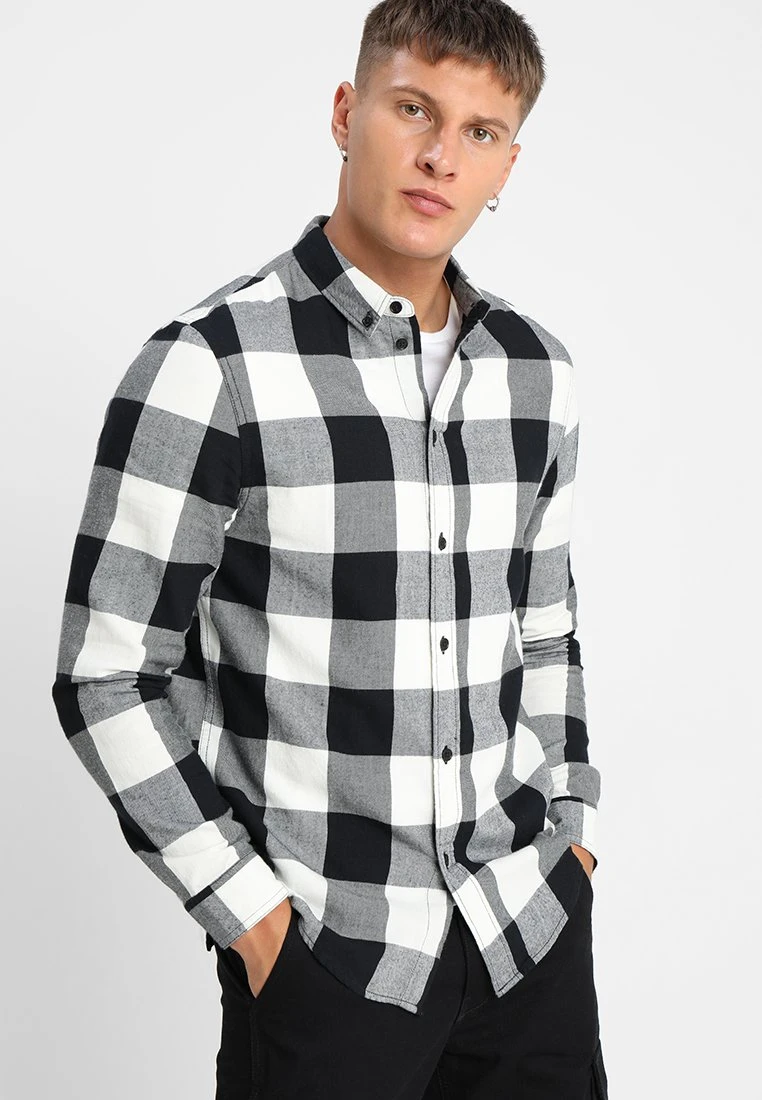 Pier One Camisa - Black/White 3 Pier One Camisa - Black/White