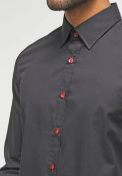 Pier One Camisa - Black/Red -Ropa De Hombre Ventas c016a10a338d49acb1071c665646f88d