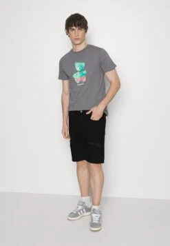 Pier One Unisex 2 Pack - Shorts Vaqueros - Blue/Black Denim -Ropa De Hombre Ventas c0a1e1b030fa43118f482c2c587cc919