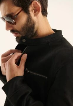 Pier One Chaqueta De Cuero Sintético - Black 11 Pier One Chaqueta De Cuero Sintético - Black -Ropa De Hombre Ventas c318a0e8153447d2817e0b0e74026954