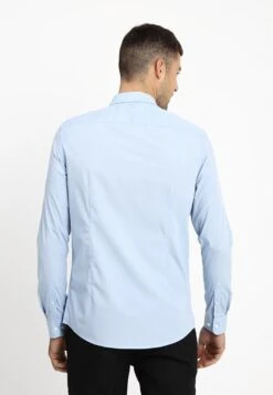 Pier One 2 Pack - Camisa Elegante - Light Blue/Dark Blue -Ropa De Hombre Ventas c3bd0cfbcb9e44a7a5fc26812d74631f