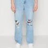 Pier One Distress On Knees - Vaqueros Boyfriend - Light Blue Denim -Ropa De Hombre Ventas c70e5d5afc5f4fc1bdf2398420fe8195