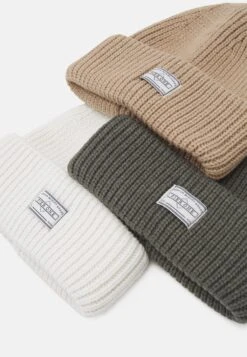 Pier One Unisex 3 Pack - Gorro - Beige/Green/White -Ropa De Hombre Ventas c78d226f097e408aa23b2914e8a56ff4