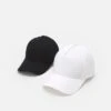 Pier One Unisex 2 Pack - Gorra - Black/White -Ropa De Hombre Ventas c81afa5f2a2041ba9384bf535a217551