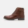 Pier One Leather - Botines Con Cordones - Brown -Ropa De Hombre Ventas cc36912fd13c41d5bc50a6bc7214b455
