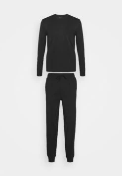 Pier One Pijama - Black -Ropa De Hombre Ventas cfa14e65cf7b4b8a8e7163a8b574bb86