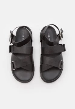 Pier One Unisex - Sandalias - Black -Ropa De Hombre Ventas cfa1a932594a4711b3c49603ed200cce