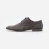 Pier One Leather - Zapatos Con Cordones - Grey -Ropa De Hombre Ventas d01d70a2887940128b07be1b4c4d6526
