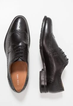 Pier One Leather - Zapatos Con Cordones - Black -Ropa De Hombre Ventas d47b1b97ff7149479a6f5f2b78a5cdf6