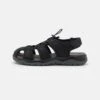 Pier One Leather - Sandalias De Senderismo - Black -Ropa De Hombre Ventas d8ea1f69a05246c6b6efa7fde8b22d3e