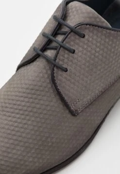 Pier One Leather - Zapatos De Vestir - Dark Grey -Ropa De Hombre Ventas e0f1574267c74dc1b5d53d5cfef035ae