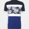Pier One Camiseta Estampada - Blue -Ropa De Hombre Ventas e11dca5eb5a04da99379a18e98647f46