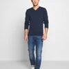 Pier One 2Pack - Jersey De Punto - Dark Blue -Ropa De Hombre Ventas e46579a300c3403f87ac2748e5c2e8d5