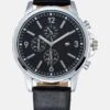 Pier One Reloj - Black/Silver-Coloured -Ropa De Hombre Ventas e82b9088d16947b1aec20bc8526455b7