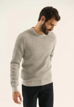 Pier One Jersey De Punto - Mottled Light Grey -Ropa De Hombre Ventas ea62c9858a3f4e25a116a577a1d4aedd