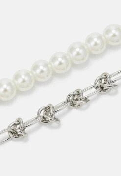 Pier One 2 Pack Unisex - Collar - Silver -Ropa De Hombre Ventas f0386c66f33643f9a20dceab9586d469