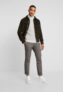 Pier One Jersey De Punto - 111 - Mottled Light Grey -Ropa De Hombre Ventas f235db7263944de8a0e5e43098d35a90