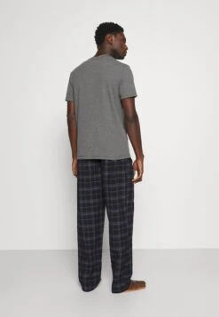 Pier One Pantalón De Pijama - Black/Blue -Ropa De Hombre Ventas f4486fa8c9364a6a8fb5548f5ea5fa23