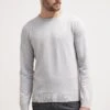 Pier One Basic Crewneck - Jersey De Punto - Light Grey -Ropa De Hombre Ventas f8db32b329f64ca7a5bff641a17f39df