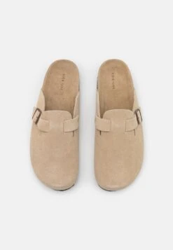 Pier One Leather Unisex - Pantuflas - Beige -Ropa De Hombre Ventas fb9c0aed91d14aa2a90f9e1af6a1df5d