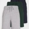 Pier One 3 Pack - Pantalón De Pijama - Dark Blue /Mottled Dark Grey/Dark Green -Ropa De Hombre Ventas fbadd663c5594d29a25948737d7d986a