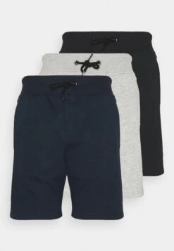Pier One 3 Pack - Shorts - Black/Mottled Light Grey/Dark Blue 17 Pier One 3 Pack - Shorts - Black/Mottled Light Grey/Dark Blue -Ropa De Hombre Ventas fd1d6a00272c4d8db0cdbce1e6cd9d7c