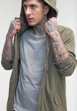 Pier One Parka - Khaki 12 Pier One Parka - Khaki -Ropa De Hombre Ventas ffa45efc2dcd46dca209c3efa063c7ea